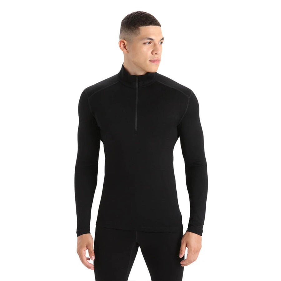 Icebreaker Men's Merino 260 Tech Half Zip Thermal Top front view