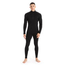 Icebreaker Men's Merino 260 Tech Half Zip Thermal Top  full length front view