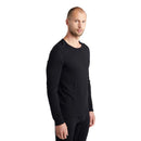 Icebreaker Men's Merino 260 Tech Long Sleeve Crewe Thermal Top side view 