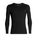 Icebreaker Men's Merino 260 Tech Long Sleeve Crewe Thermal Top  front view