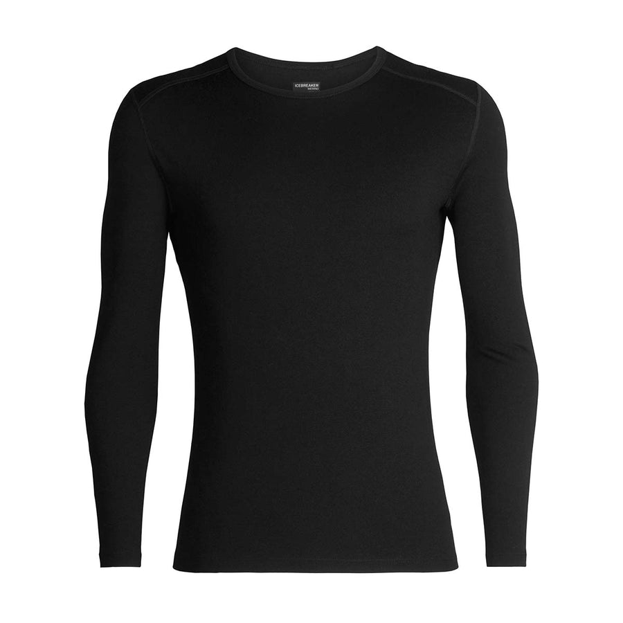 Icebreaker Men's Merino 260 Tech Long Sleeve Crewe Thermal Top  front view