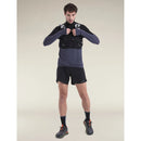 Icebreaker Men's Merino Blend 200 Descender Long Sleeve Half Zip Jacket  