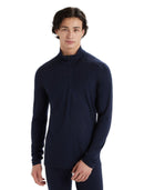 Icebreaker Merino 200 Oasis Long Sleeve 1/2 Zip - Midnight  