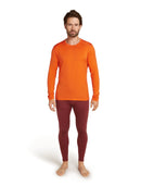 Icebreaker Merino 200 Oasis Long Sleeve Crew - Blaze  