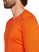 Icebreaker Merino 200 Oasis Long Sleeve Crew - Blaze  