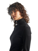 Icebreaker Merino 260 Tech Long Sleeve Half Zip - Black  
