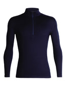 Icebreaker Merino 260 Tech Long Sleeve Half Zip - Midnight  