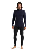 Icebreaker Merino 260 Tech Long Sleeve Half Zip - Midnight  
