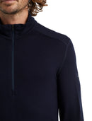 Icebreaker Merino 260 Tech Long Sleeve Half Zip - Midnight  