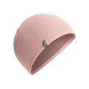 Icebreaker 200 Oasis Reversible Beanie front view, Summit/Blush