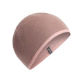 Icebreaker 200 Oasis Reversible Beanie front view, Summit/Blush