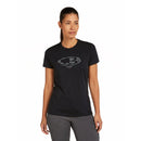 Icebreaker Women's Merino 150 Tech Lite SS T-Shirt icebreaker Anniversary - Black  