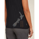 Icebreaker Women's Merino 150 Tech Lite SS T-Shirt icebreaker Anniversary - Black  