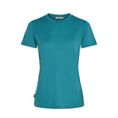 Icebreaker Women's Merino 150 Tech Lite Short Sleeve T-Shirt full length front view