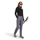 Icebreaker Women's Merino 200 Oasis Thermal Top worn outdoors, lifestyle picture