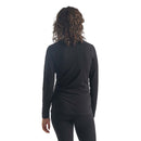 Icebreaker Women's Merino 260 Tech Long Sleeve Crewe Thermal Top back view 