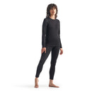 Icebreaker Women's Merino 260 Tech Long Sleeve Crewe Thermal Top  front view