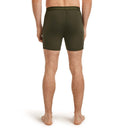 Icebreaker Men's Merino 150 Anatomica Boxers back view, Dark Loden