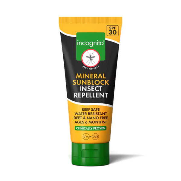 Incognito 100ml SPF30 Suncream Insect Repellent: Dual Protection