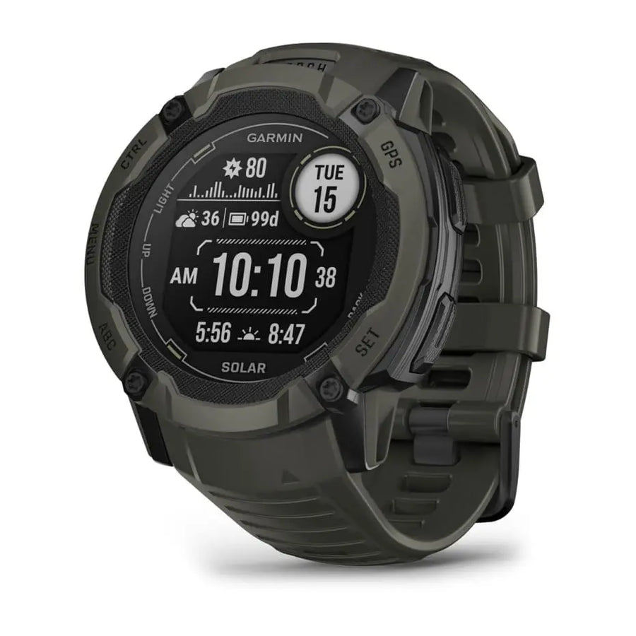 Garmin Instinct® 2X Solar - Moss- Great Outdoors Ireland