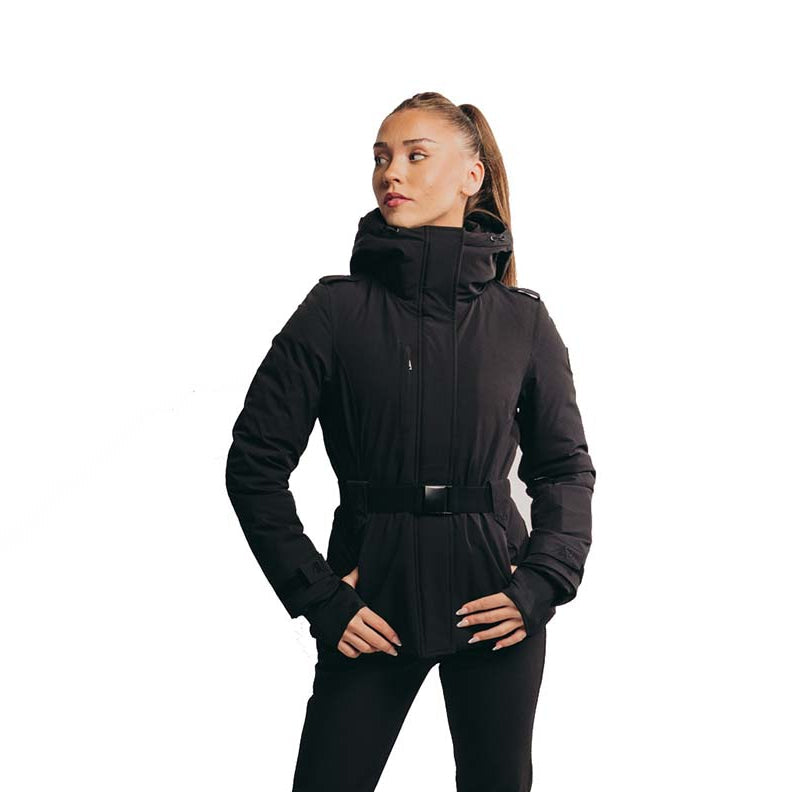 RuaNua Women's Belted Ski Jacket  