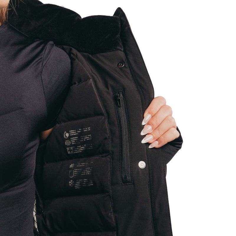 RuaNua Women's Belted Ski Jacket  