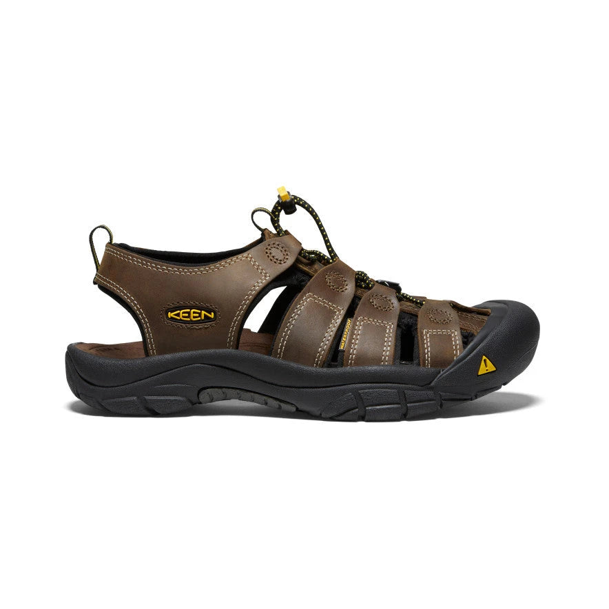 Keen Men's Newport Leather Sandal - Bison  