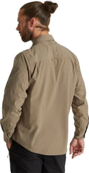 Craghoppers Kiwi Long Sleeve Shirt - Pebble- Great Outdoors Ireland