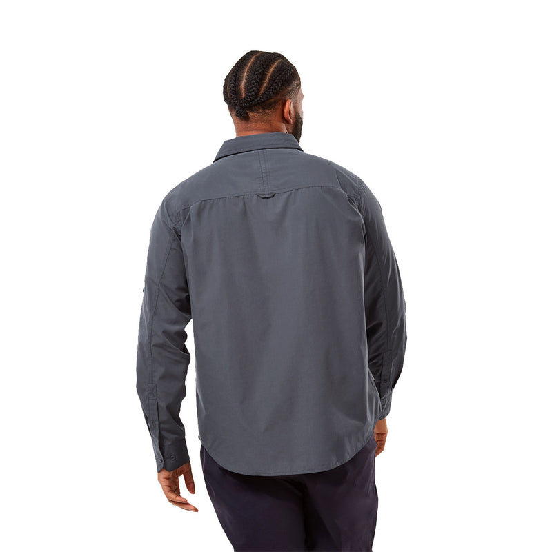 Kiwi Long Sleeve Shirt - Ombre Blue