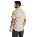 Craghoppers Kiwi Short Sleeve Shirt - Oatmeal- Great Outdoors Ireland