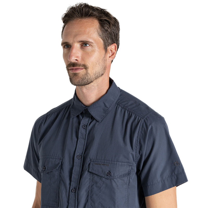 Kiwi Short Sleeve Shirt - Ombre Blue