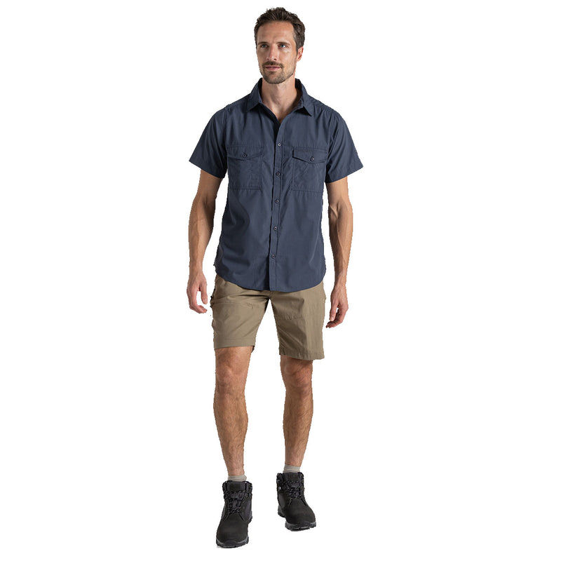 Kiwi Short Sleeve Shirt - Ombre Blue