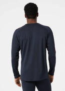 Helly Hansen LIFA® ACTIVE Stripe Crew Base Layer - Navy 