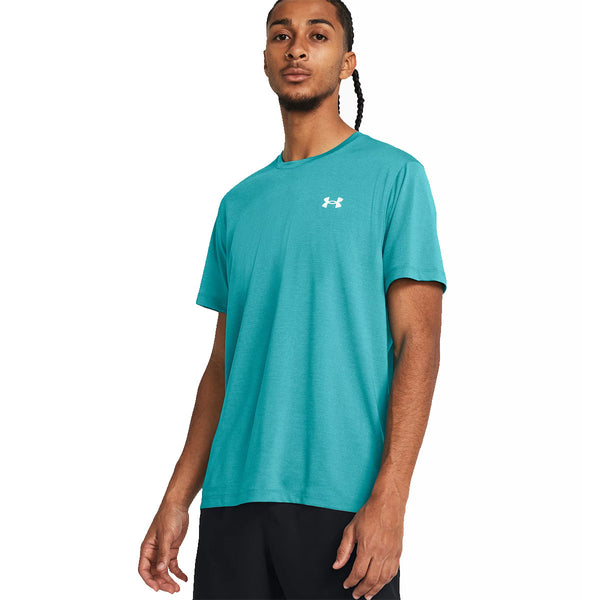 Under Armour Men's Launch Short Sleeve - Circuit Teal Great Outdoors Ireland