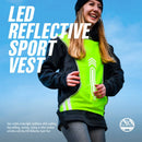 Led Sport Vest - Safety Yellow