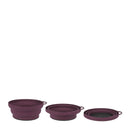 Lifeventure Ellipse Collapsible Bowl - Purple  