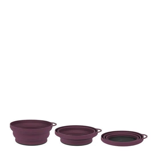 Lifeventure Ellipse Collapsible Bowl - Purple  