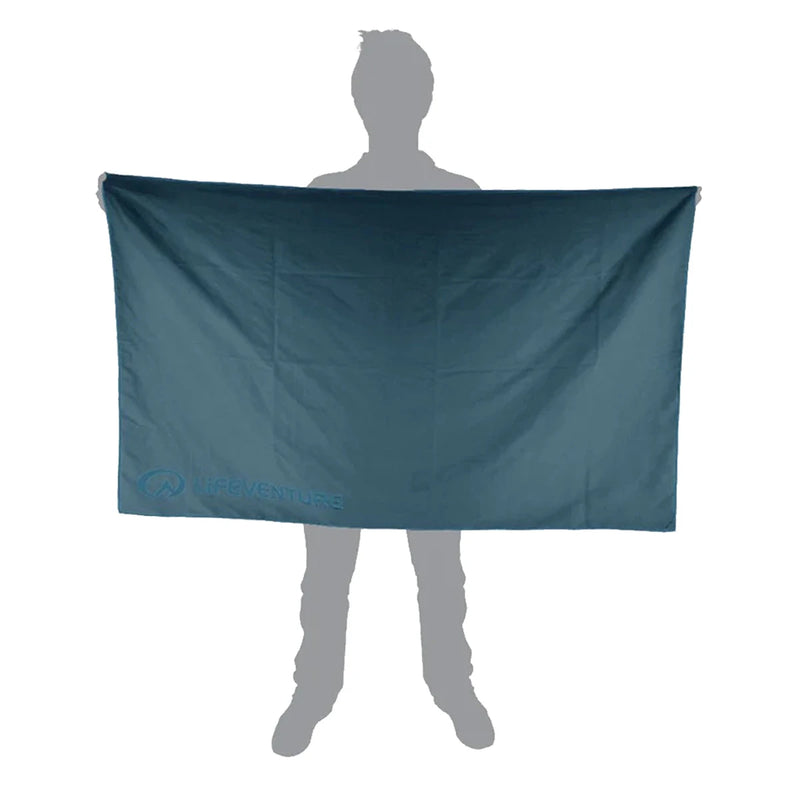 Lifeventure Soft Fibre Recycled Towel - Giant Navy  
