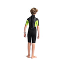 C-Skins Element 3:2 Junior Shortie - Black/Lime- Great Outdoors Ireland