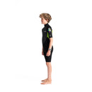C-Skins Element 3:2 Junior Shortie - Black/Lime- Great Outdoors Ireland