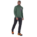 Lumiko Hooded Jacket side profile, Fern Ombre