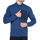 Lumiko Zip T Fleece zipped chest pocket detail