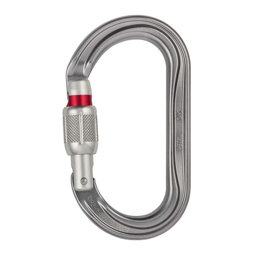 OK Oval Screw-Lock Carabiner