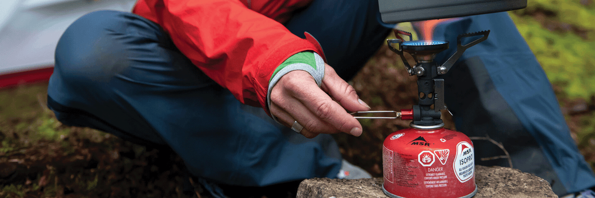 MSR pocket rocket stove and fuel camping in ireland