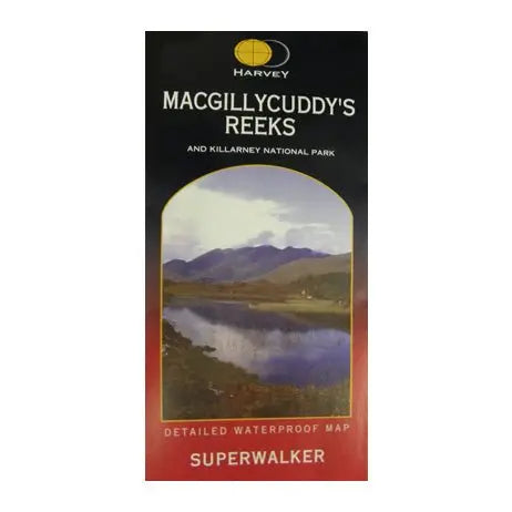 MacGillycuddy's Reeks map