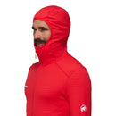 Mammut Men's Taiss Light ML Hooded Jacket - Mammut Red  