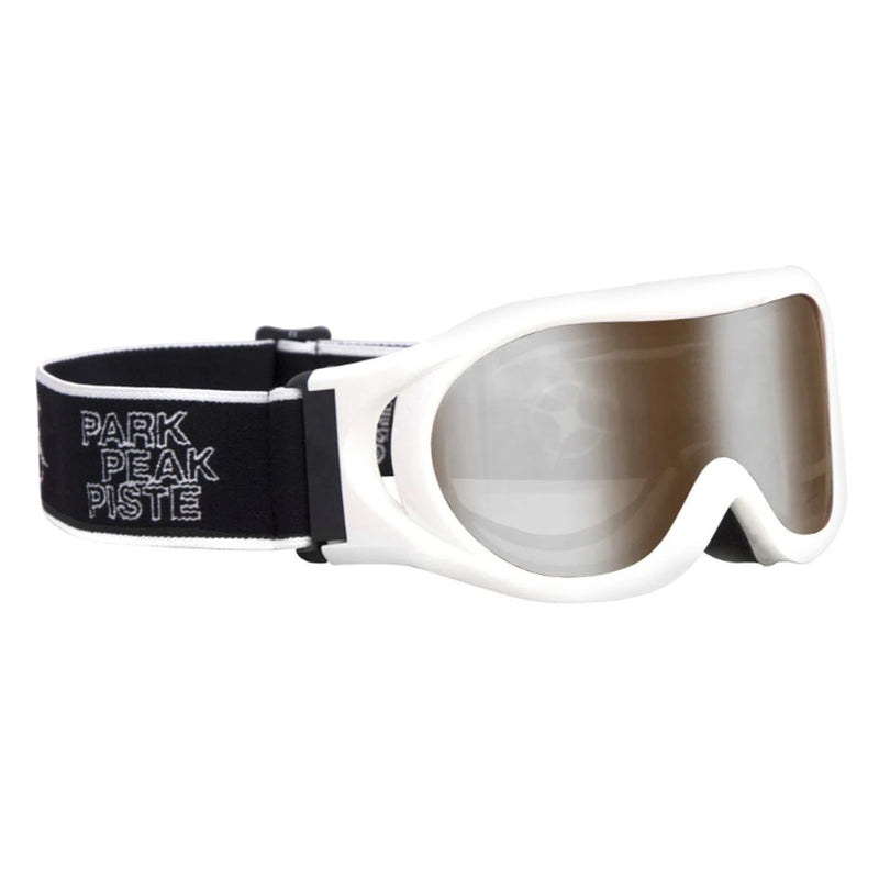 Manbi Whizz Junior Goggle - White Gloss/Silver