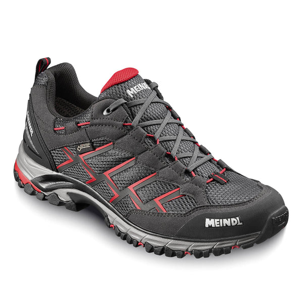 Meindl Men's Caribe GTX Walking Shoe Black/Red – Trail Performance