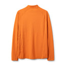 Men's Sonic LS Zip Top, back view, DarkMelba