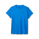 Rab Men's Sonic Tee front flat lay, Maya Blue